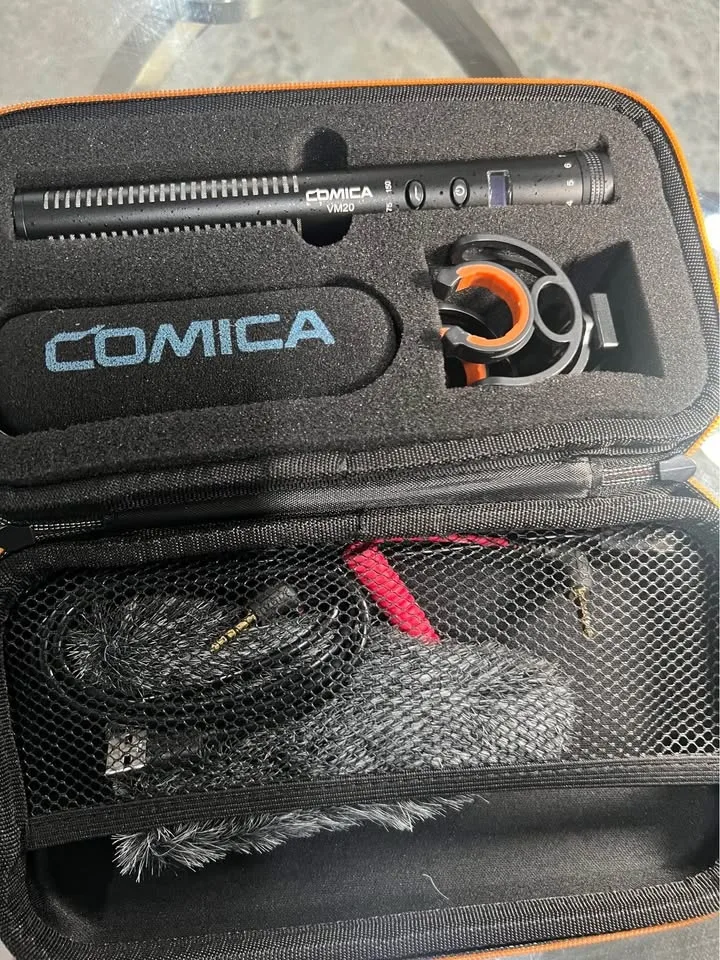 Shotgun Microphone, Comica VM20 image indicator(3)