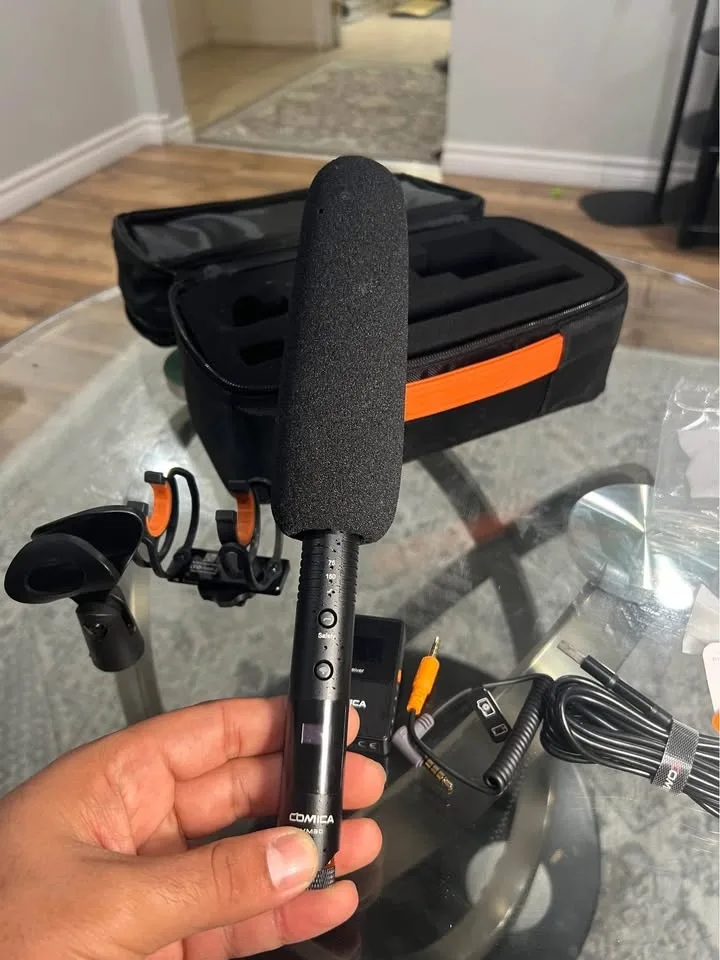 Comica CVM VM30 Wireless Shotgun Mic image indicator(2)