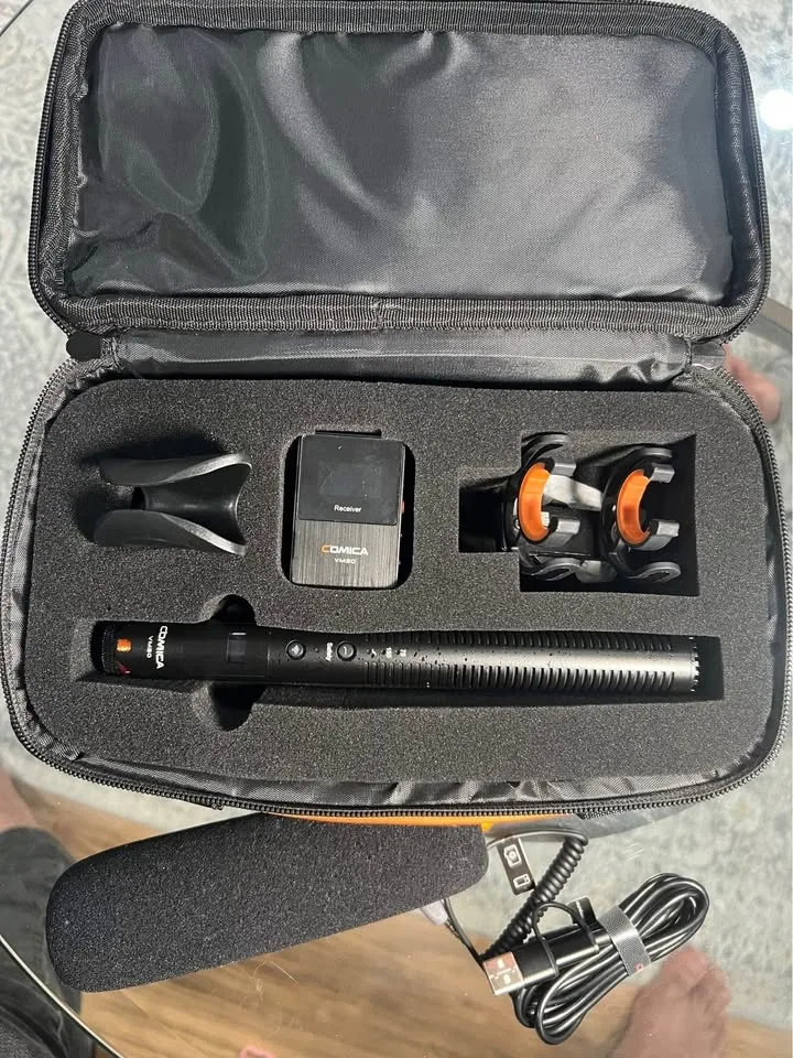 Comica CVM VM30 Wireless Shotgun Mic image indicator(5)