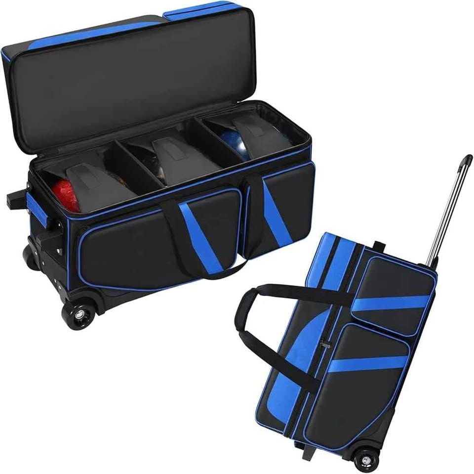 3 Ball Bowling Bag with Wheels - photo 3