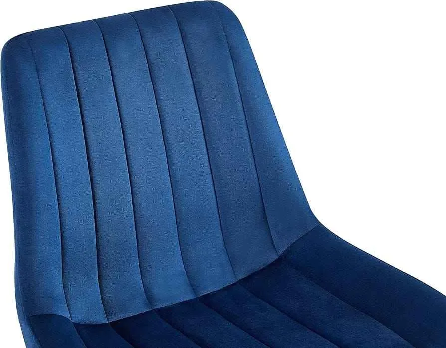 Modern Kitchen Dining Room Chairs Velvet Set of 2 image indicator(2)