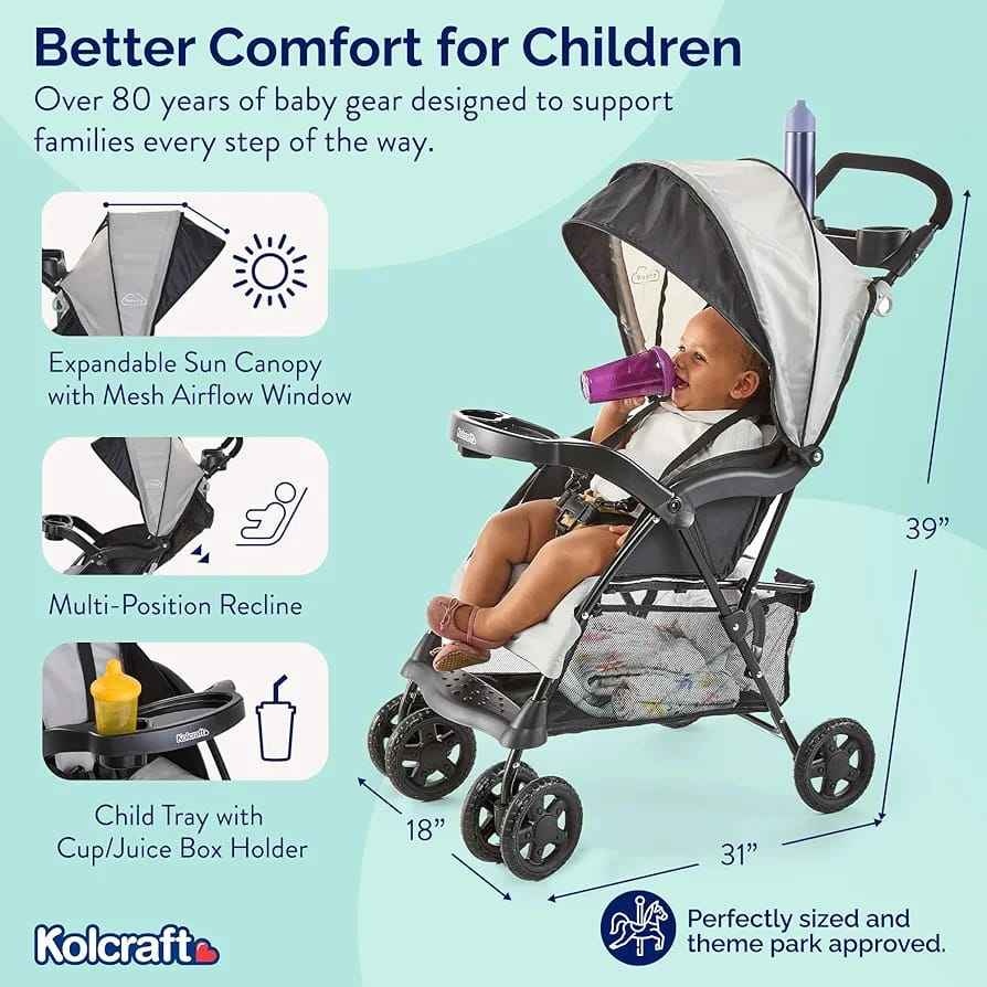 Kolcraft Cloud Plus Umbrella Stroller - photo 2