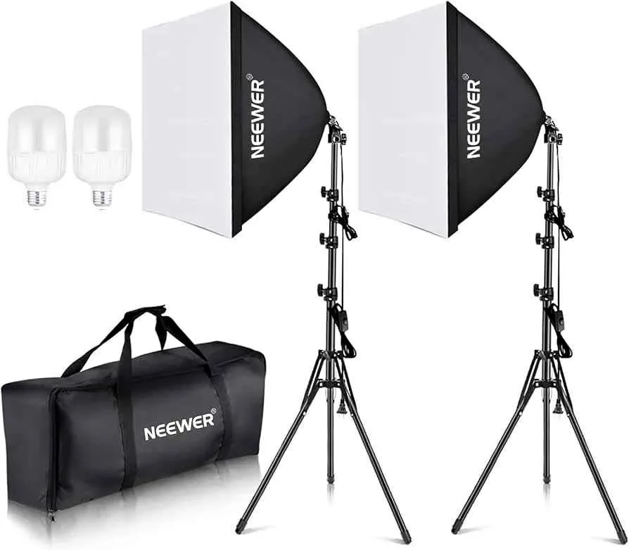 NEEWER 700W Softbox Lighting Kit 2Pack