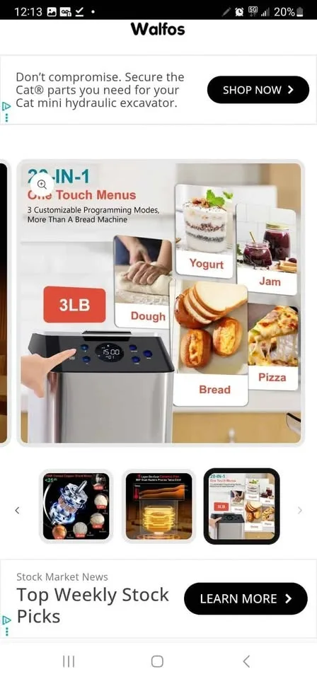 Keepeez bread Maker,Cakes,Yogurt,Jams,Doughs image indicator(2)