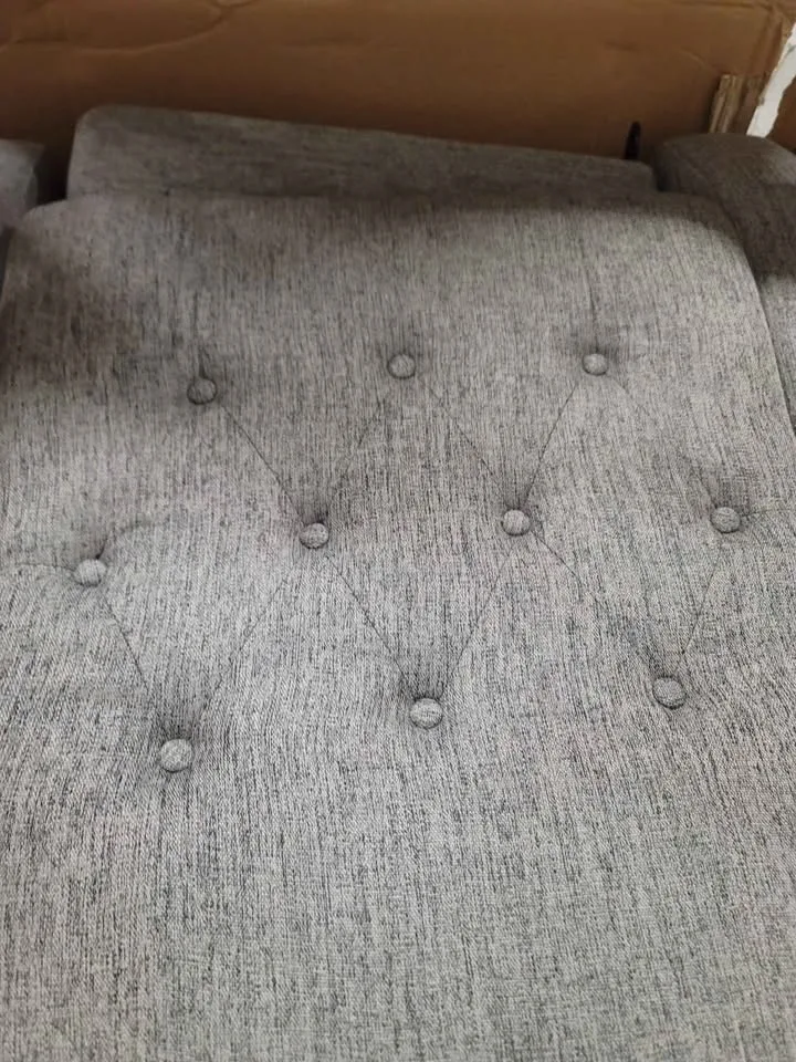 Recliner chair with armrests, modern tufted wingback recliner ch image indicator(6)