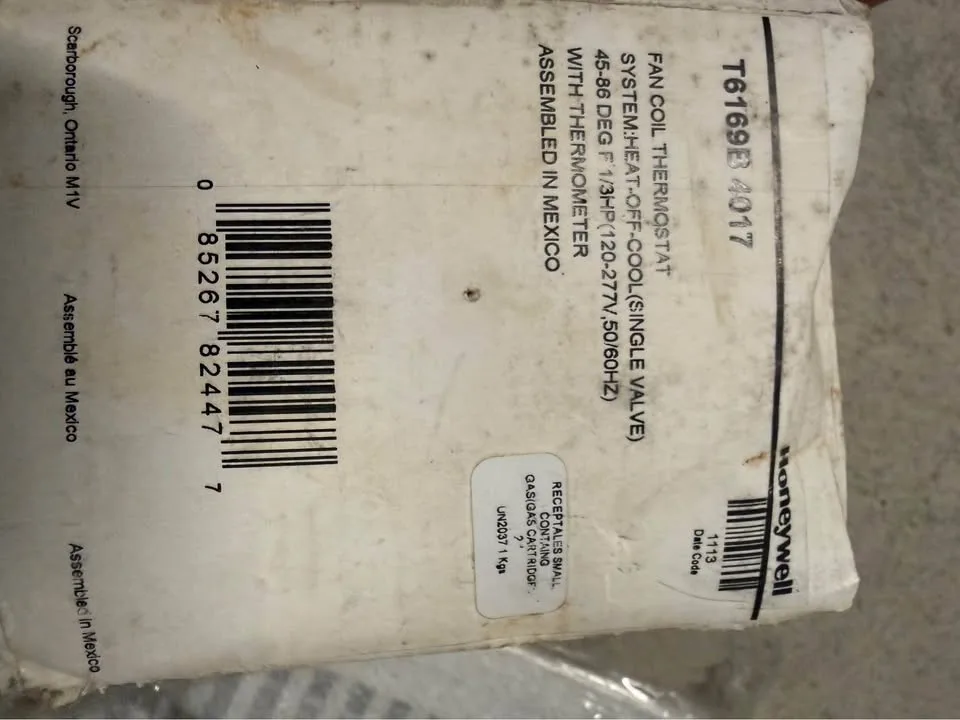 Fan Coil Thermostat, 2 Pipe Remote Heat/Cool (Tan) image indicator(5)