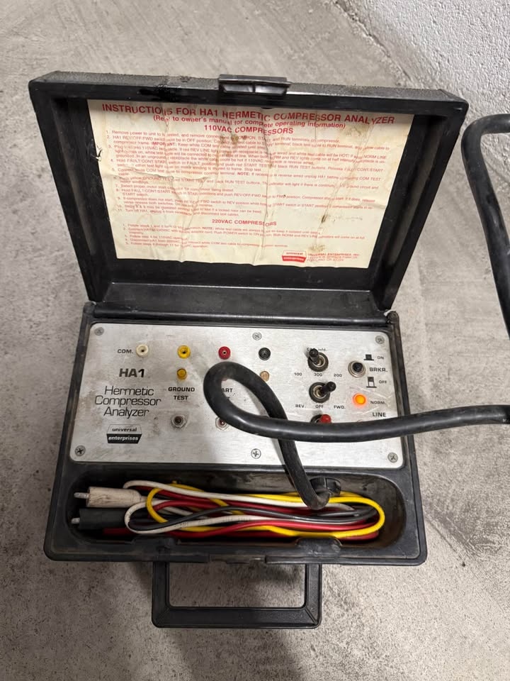 UEi Instruments Ha1 Hermetic Compressor Analyzer - photo 2