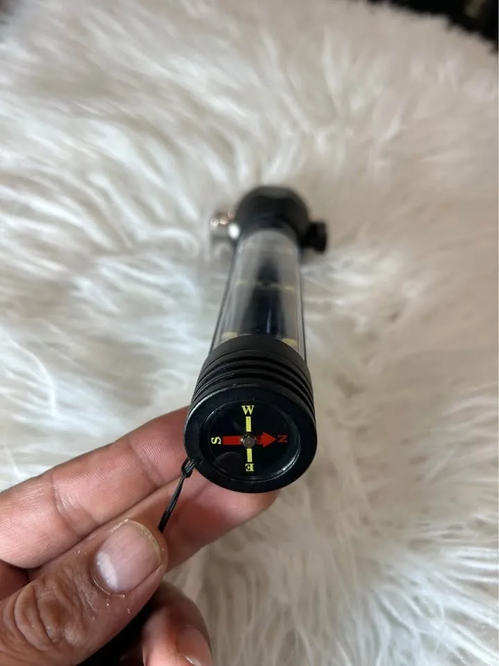 9-in-1 Multi-Function LED Solar Rechargeable Flashlight image indicator(4)