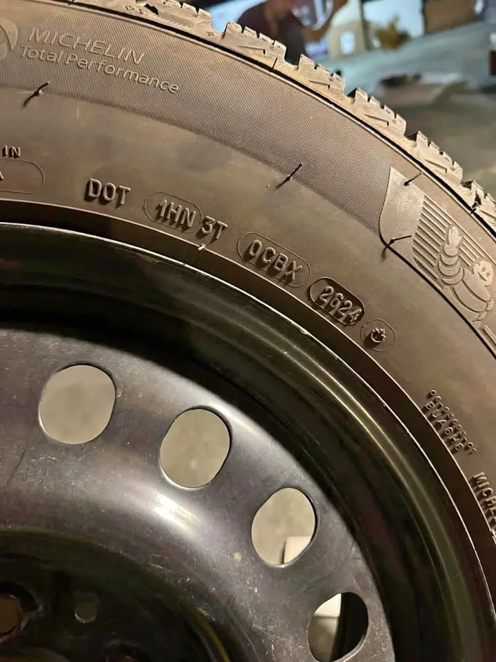 Michelin X-Ice Snow Winter Tires with Steel Rims - 225/65 R17