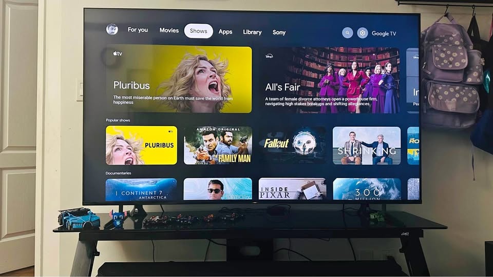 Sony Bravia 65" tv + TV stand + 2yr warranty
