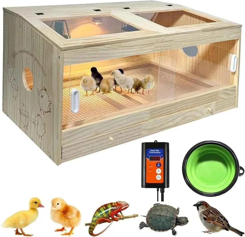25-Piece Large Chicken Brooder Box Kit