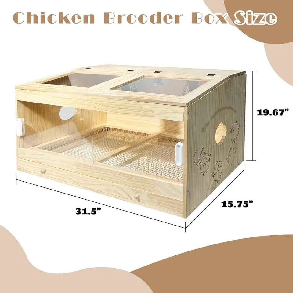 25-Piece Large Chicken Brooder Box Kit image indicator(2)