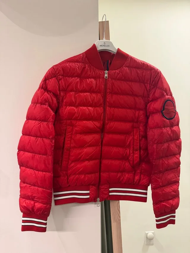 Moncler Unisex Red Longue Saison Special Edition Jacket