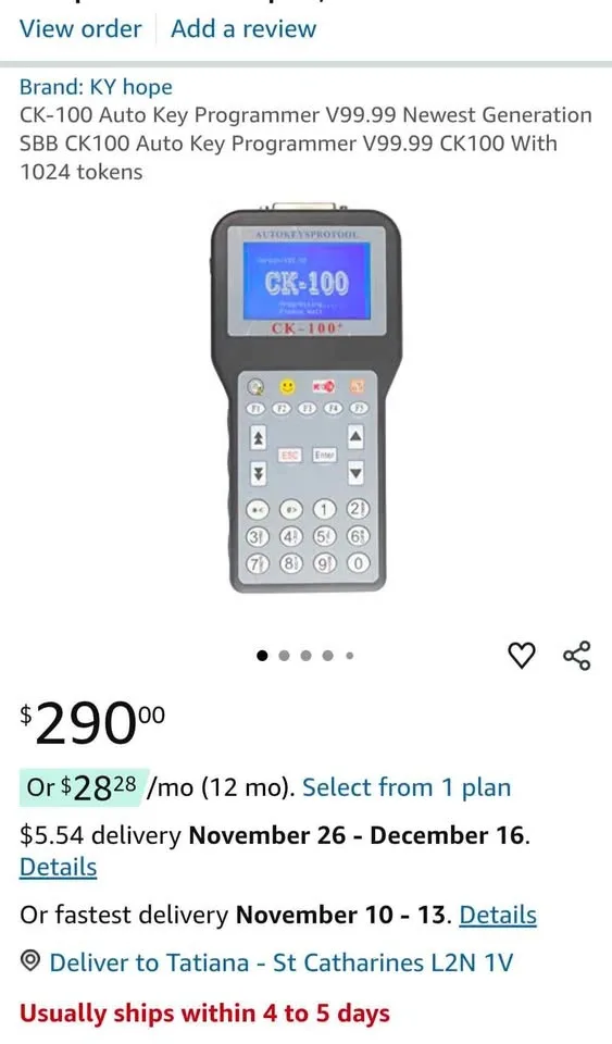 CK-100 Auto Key Programmer V99.99 image indicator(2)