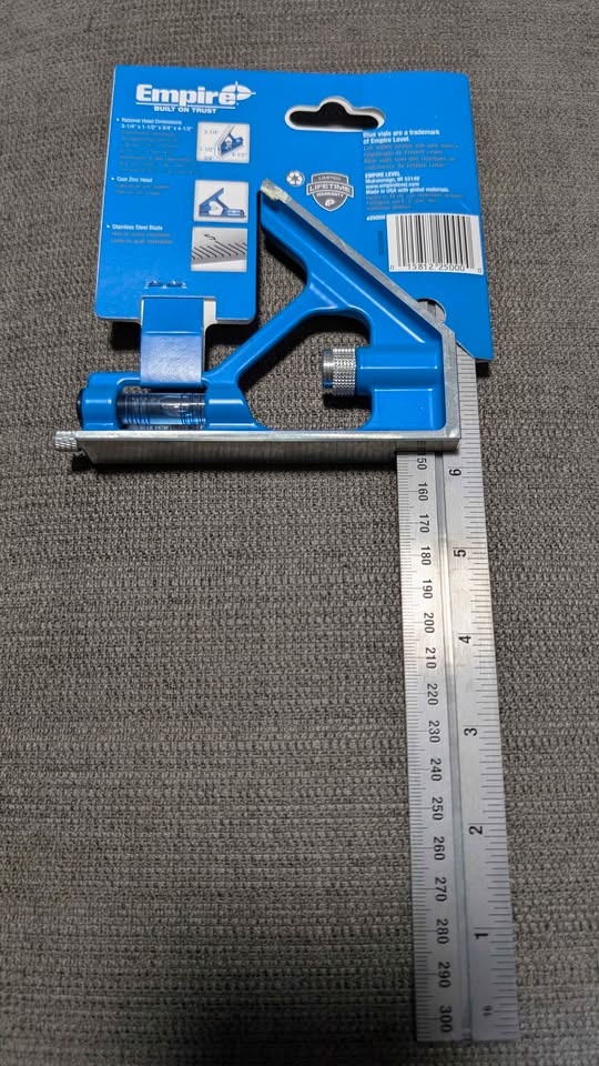 Empire combination square 12 inches 300 mm - photo 3