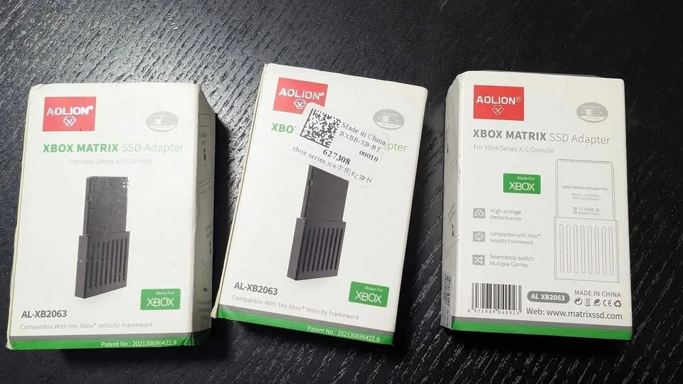 Xbox SSD Adapter for Xbox Series X/S Console
