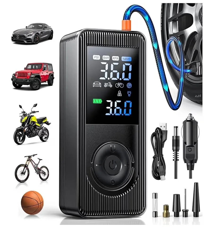 Tire Inflator Portable Air Compressor
