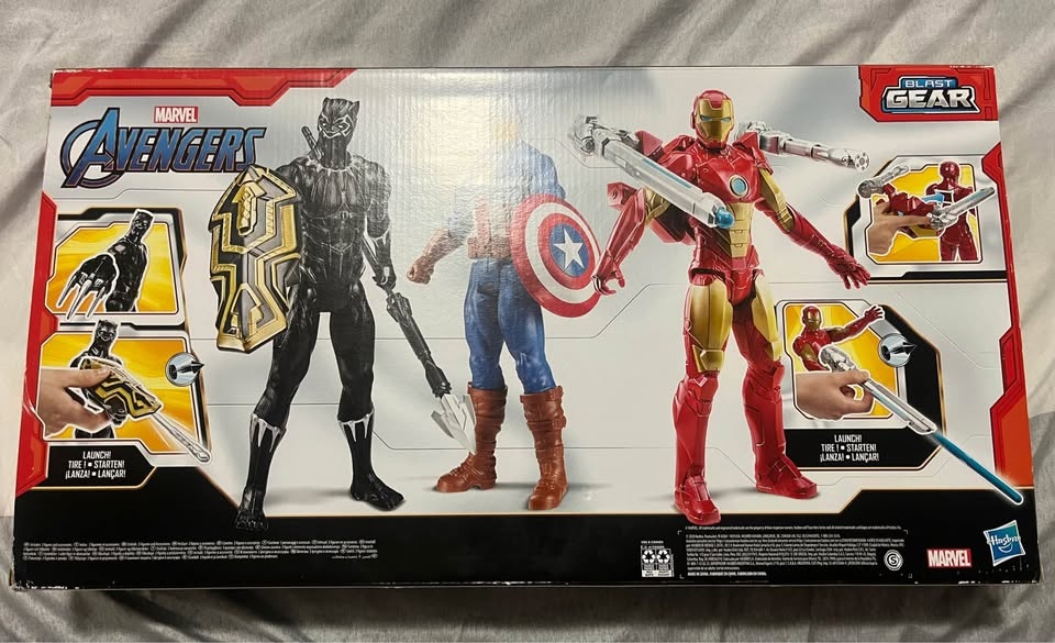 Avengers Titan Hero Series Action Figure Set - photo 3