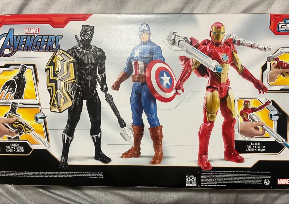 Avengers Titan Hero Series Action Figure Set - photo 4