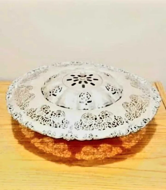 1940's Essay S.P Copper Flower Frog Decorative Dish