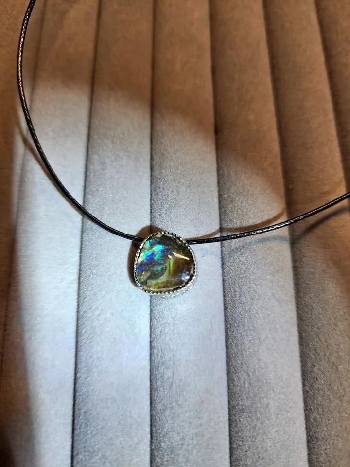 New Canadian Ammolite necklace