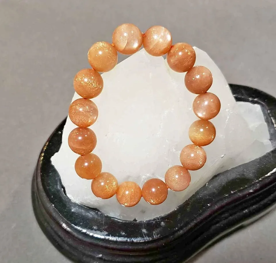 Golden sun crystal bracelet