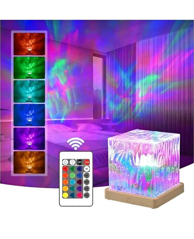 Northern Lights Projector: 16 Color Gradual Changing colors