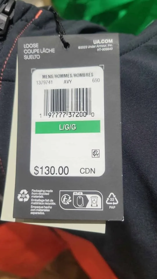 Branded unisex jacket image indicator(5)