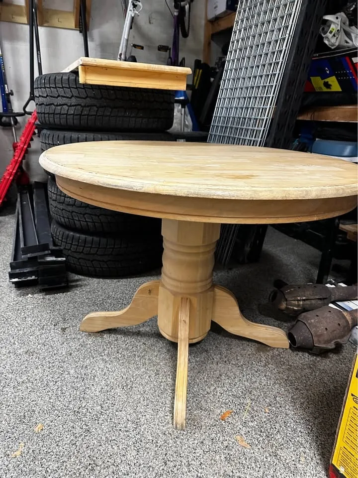 Light oak wooden table image indicator(6)