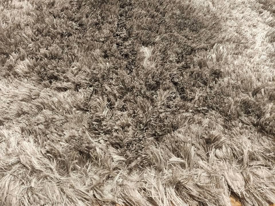 Silver Grey EQ3 soft shaggy rugs - photo 2