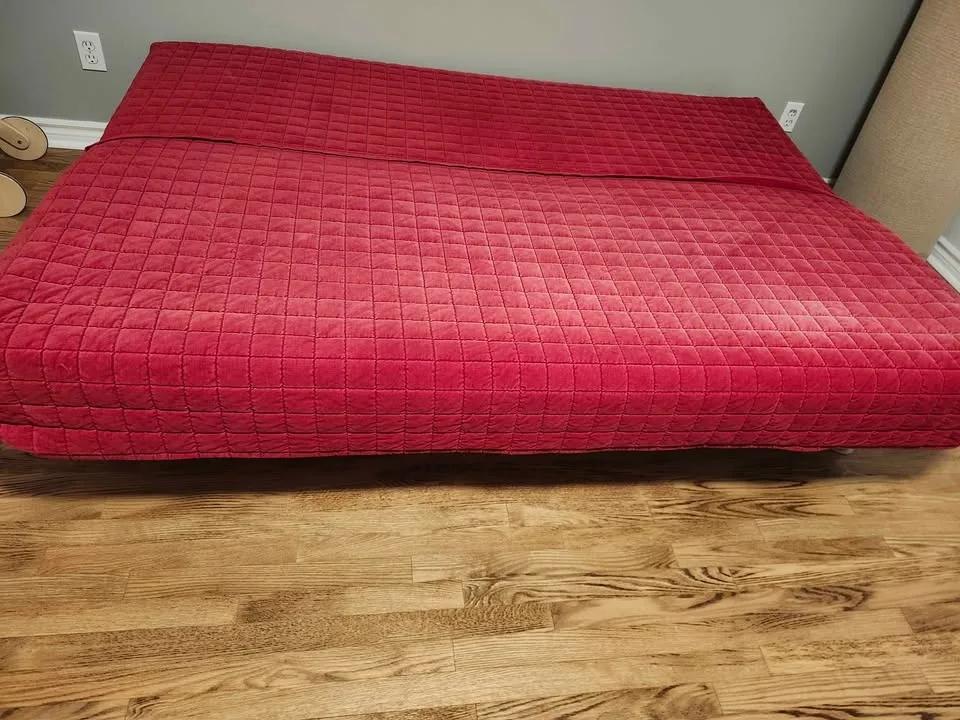Ikea sofa bed (frame, mattress & cover) in great conditions image indicator(3)