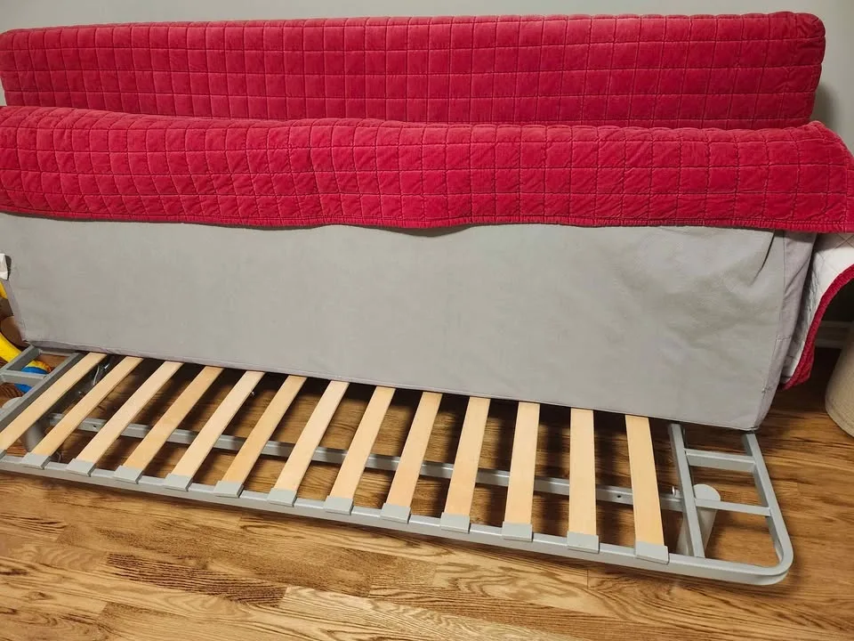 Ikea sofa bed (frame, mattress & cover) in great conditions image indicator(4)