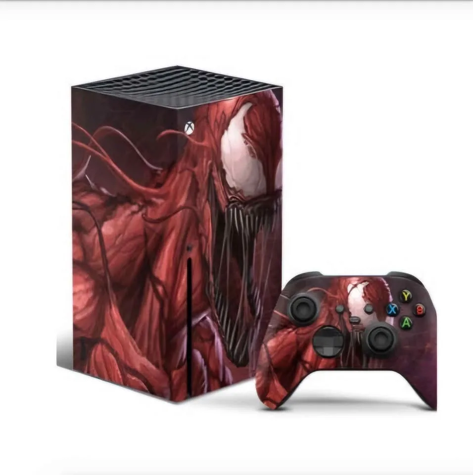 Xbox Series X Carnage Wrap-Cover-Skin. Brand New, Never Used. image indicator(4)