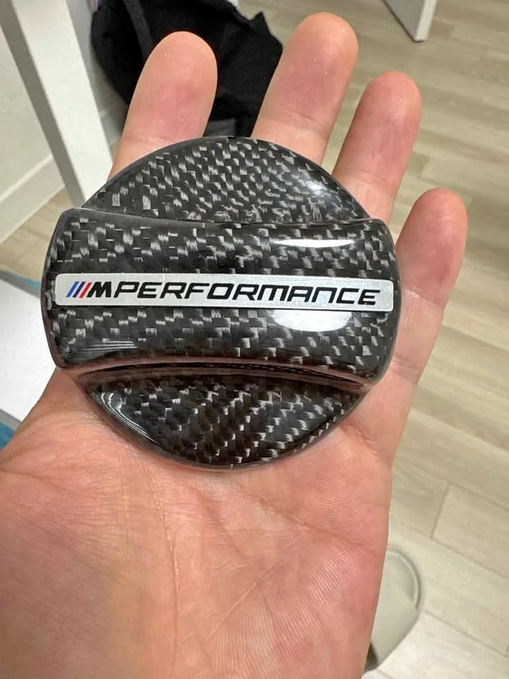 BMW M Performance Fuel Cap Cover - Carbon Fiber Style