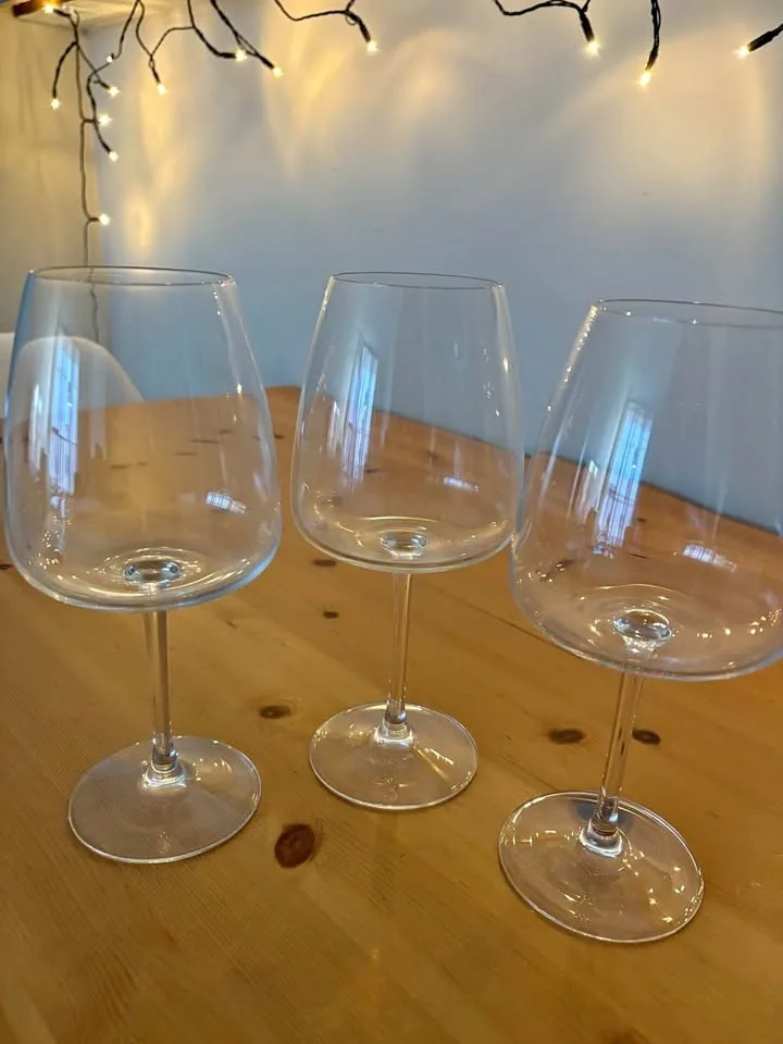 Ikea Dyrgrip Red wine Glasses