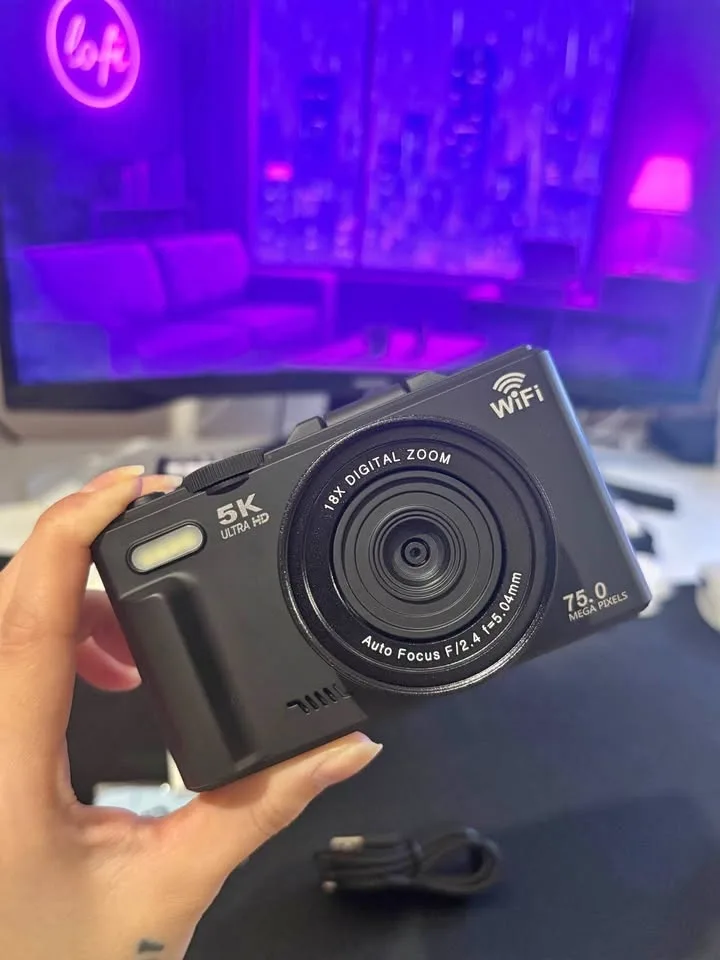 5K Digital Camera 75MP - New