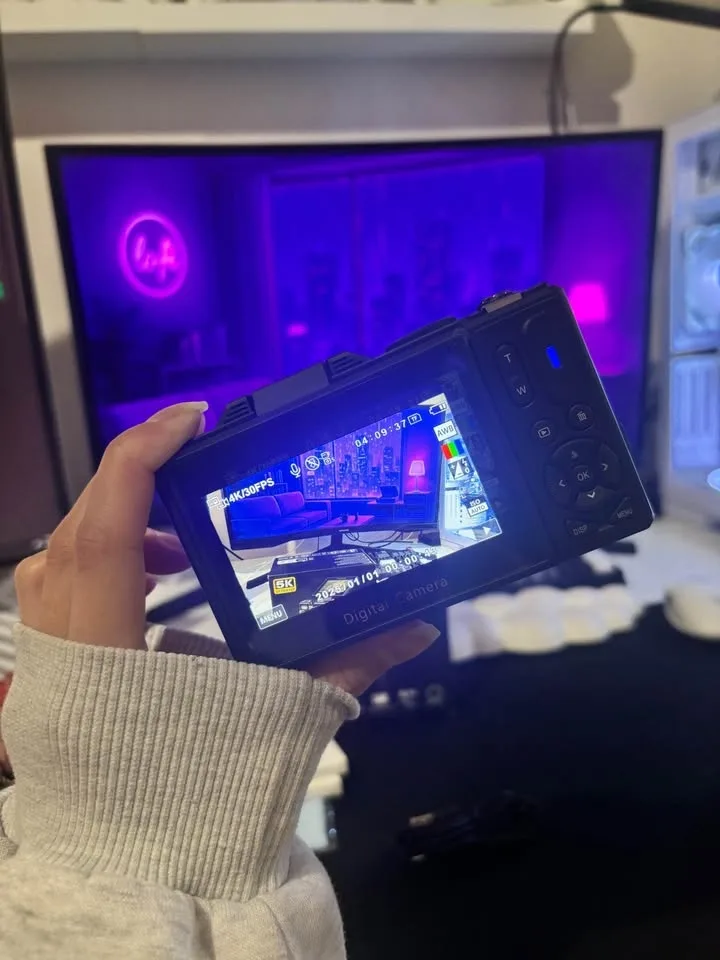 5K Digital Camera 75MP - New image indicator(2)