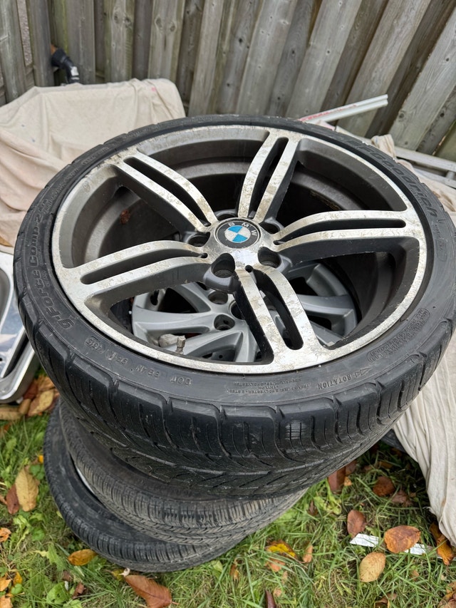 BMW 20” Rims + Tires (Set of 2) – Quick Sale - photo 2