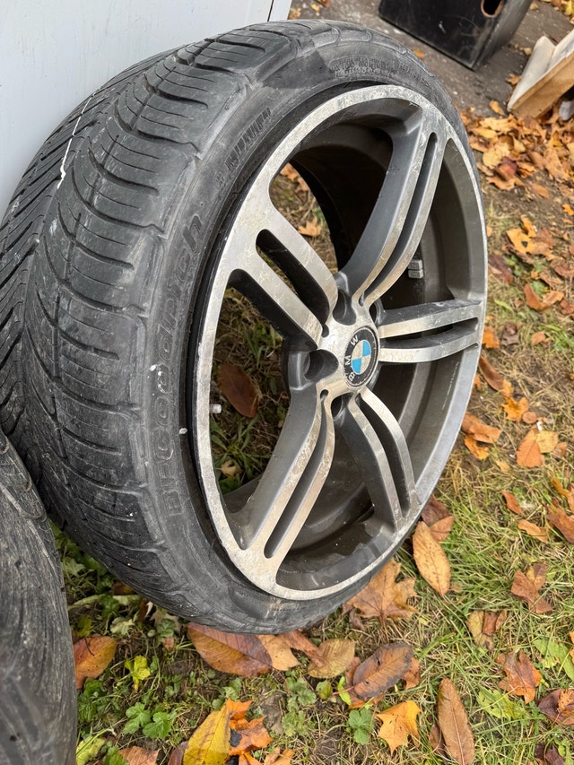 BMW 20” Rims + Tires (Set of 2) – Quick Sale - photo 4