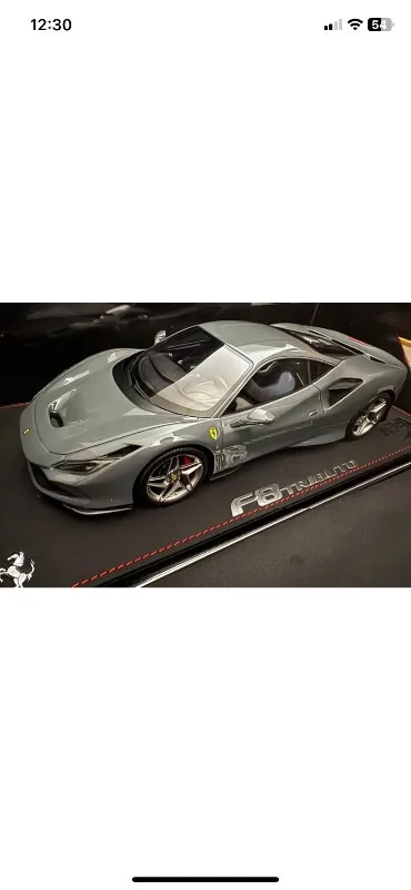 BBR Ferrari F8 Tributo Grigio Medio 1:18 resin limited 24 pcs