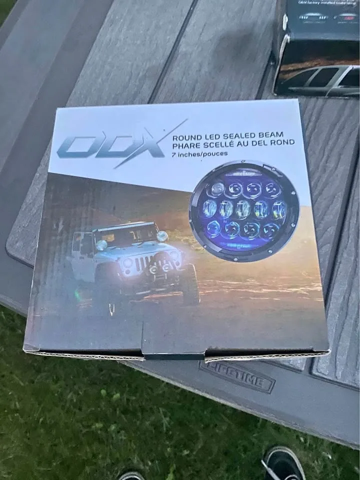 ODX 7 inch round led sealed beam light. $25