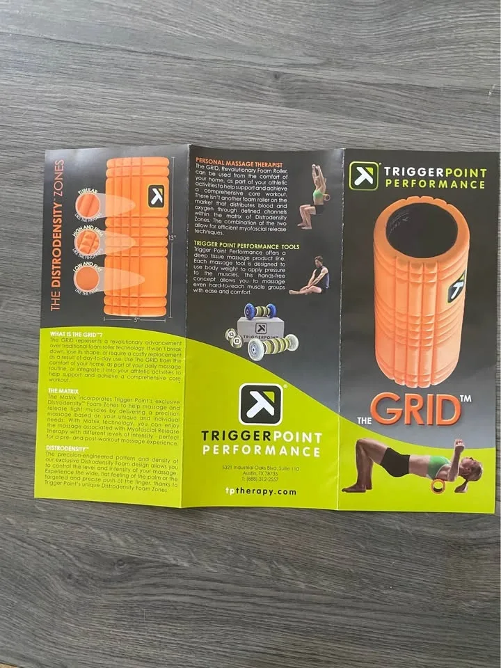 TriggerPoint GRID 2.0 Foam Roller – Unused – $45/OBO image indicator(5)