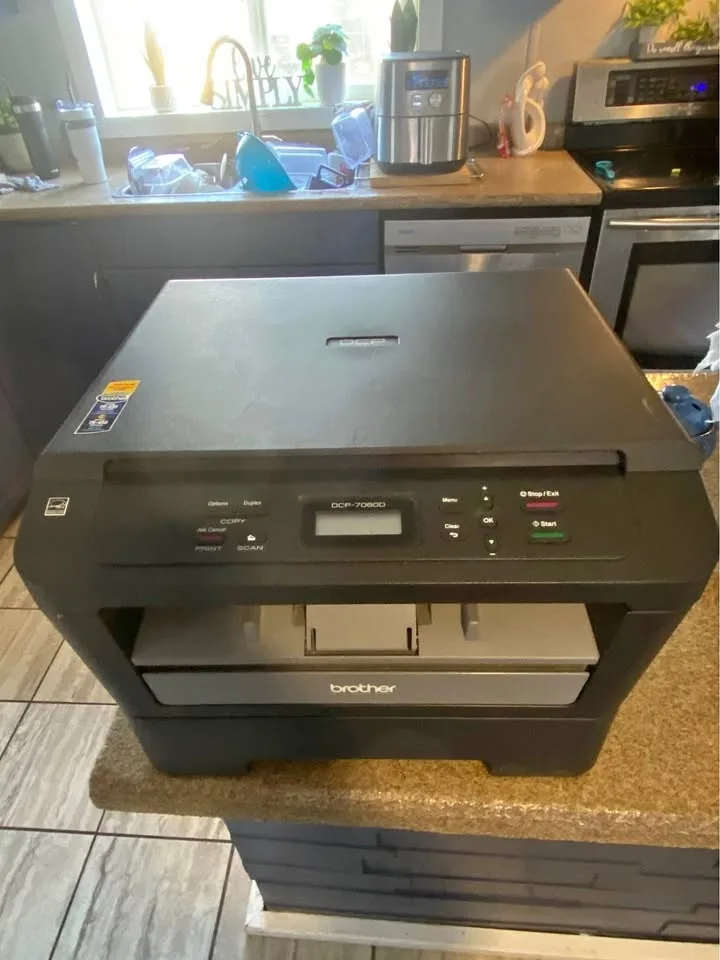 Brother DCP-7060D Monochrome Laser Printer – Excellent Condition