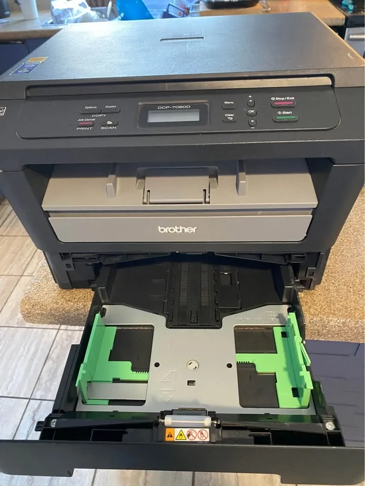 Brother DCP-7060D Monochrome Laser Printer – Excellent Condition image indicator(6)
