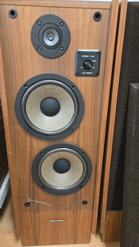 Vintage Realistic Speakers 4 set image indicator(2)