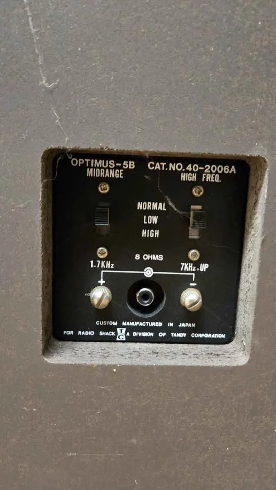 Vintage Realistic Speakers 4 set image indicator(4)