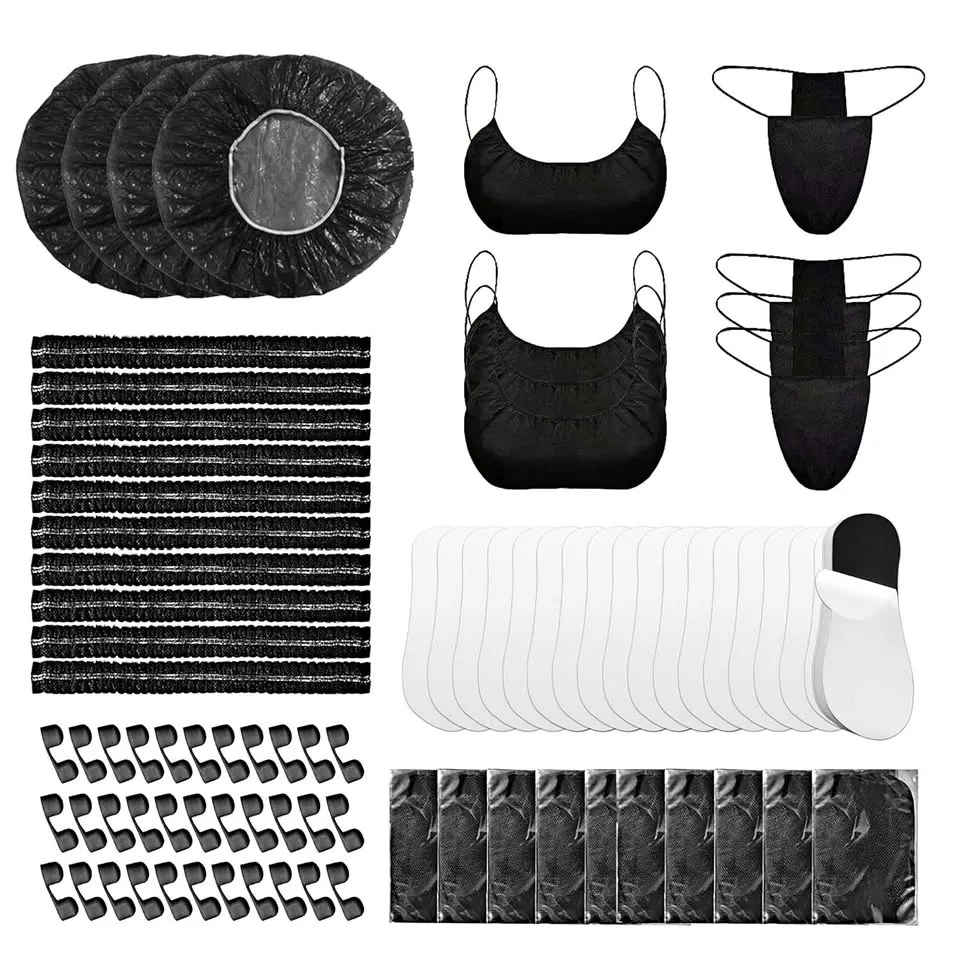 New~Spray Tanning Kit Essentials(100 Pcs)