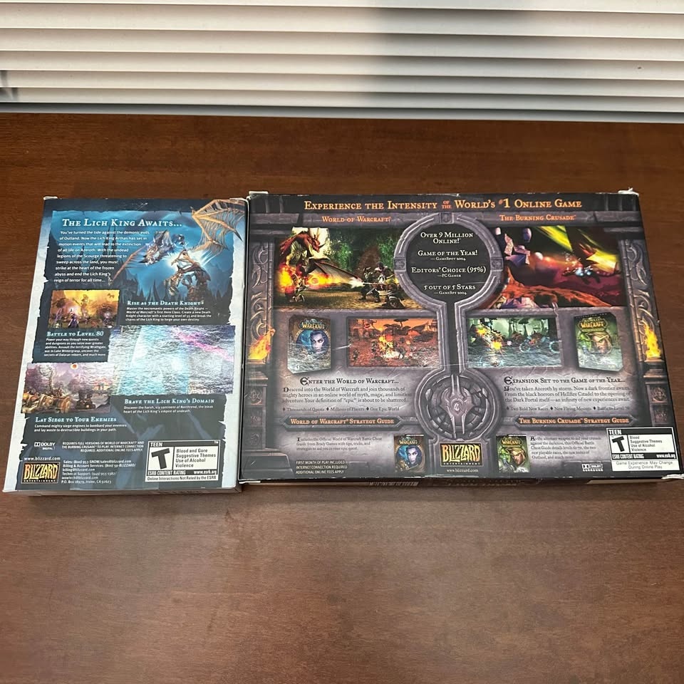 World of Warcraft Battle Chest and Wrath of the Lich King - photo 2