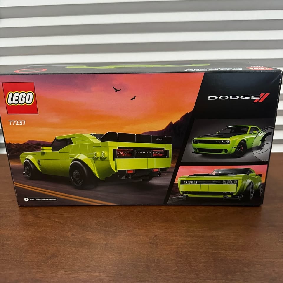 🧱 LEGO 77237 Dodge Challenger SRT Hellcat – Brand New Sealed 🧱 - photo 2