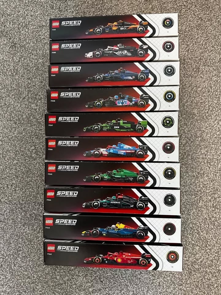 LEGO Speed Champions F1 Formula 1 - 10 Sets [hidden information] - photo 3